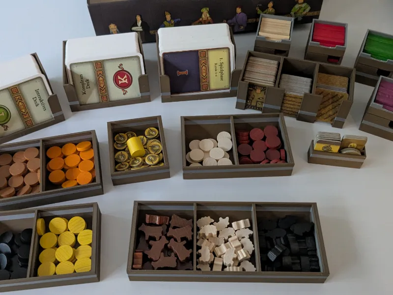 Agricola Insert / Organizer for 5 Players version