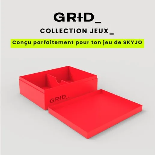 SKYJO game box - 3D STL file to print | Board games