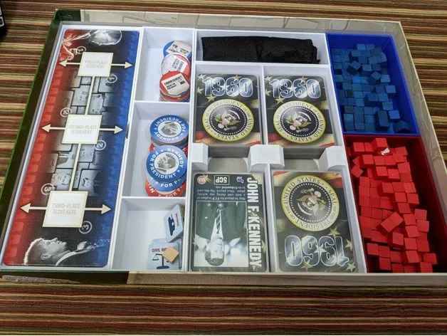 1960: The Making of the President Organizer - Z-Man Games 2nd Edition