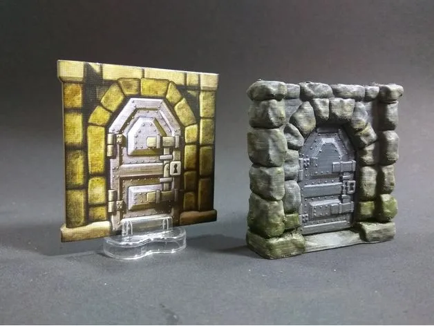 Locked doors for Descent: Journeys in the Dark 2ed boardgame