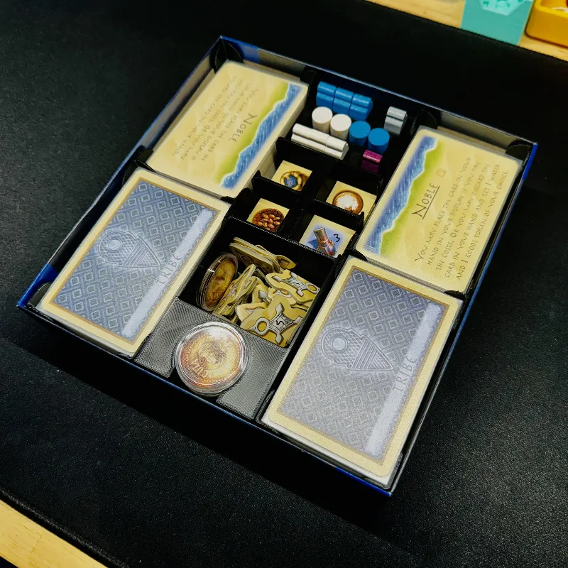 Targi Board Game Organizer for Base and Targia Expansion