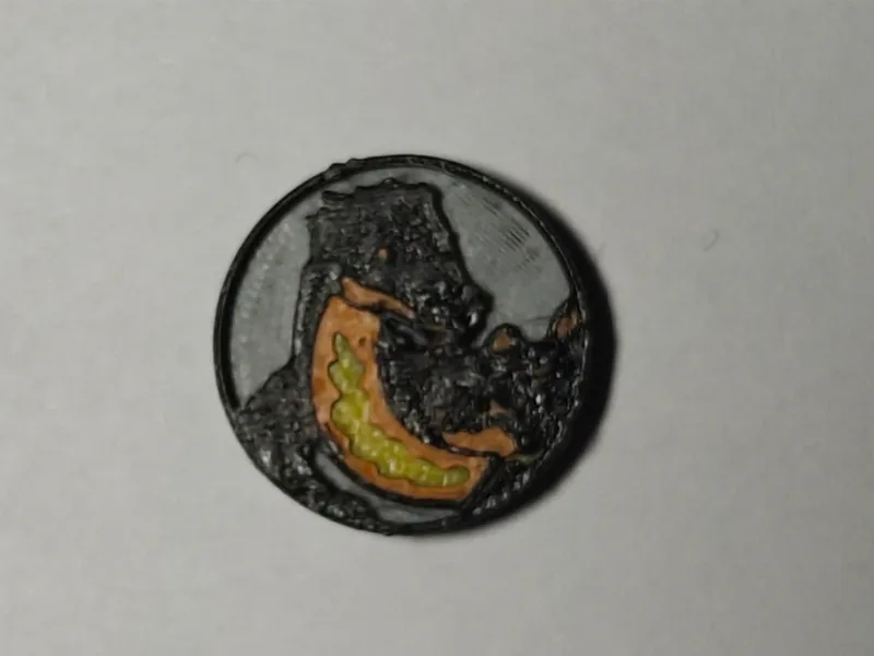 Spirit Island Rising Heat of Stone and Sand Token