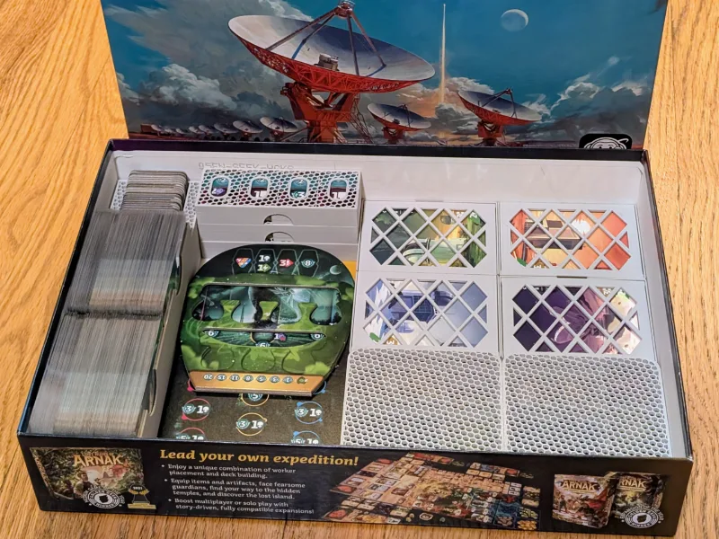 SETI with Space Agencies Organizer - Sleeved - V2