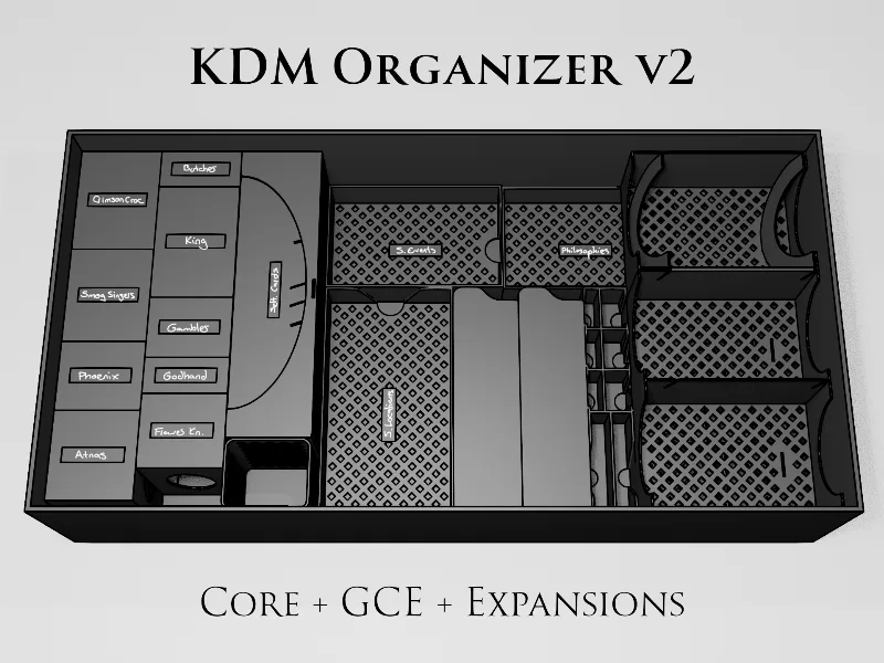 Kingdom Death: Monster - Organizer v2 (Core Game + GCE)