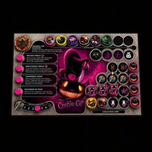Wonderlands War - Player Board