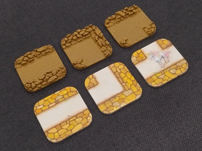 Labyrinth 3D Tiles Made with Regolith Highfield