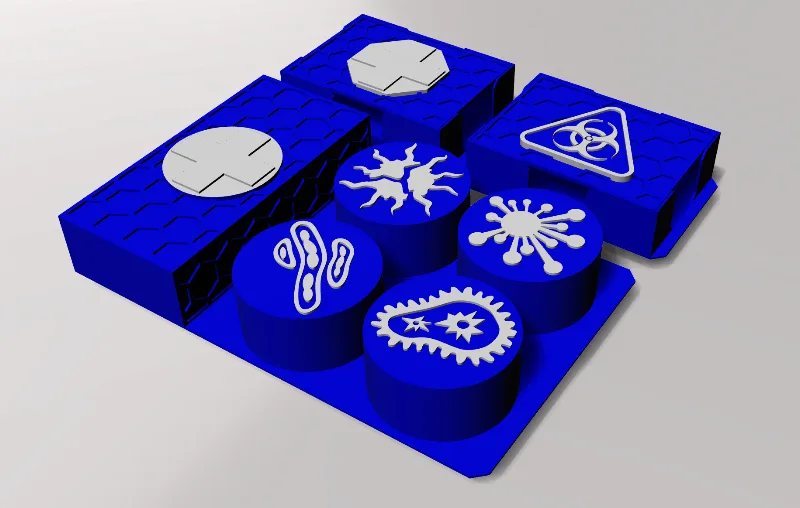 Pandemic Board Game Organizer