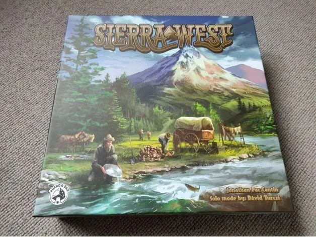 Sierra West - Boardgame Insert (removable insert for the existing insert)