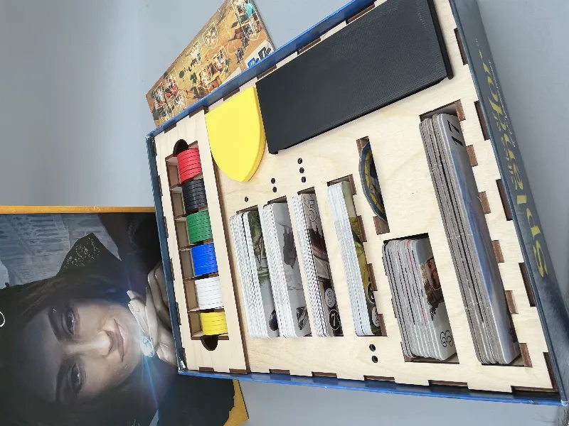 Splendor + Cities Expansion Game Box Insert