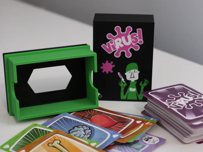 Virus Card Box