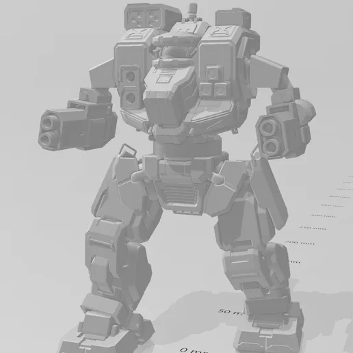 Battletech - Hel(Loki Mk II) - 3d Kitbash