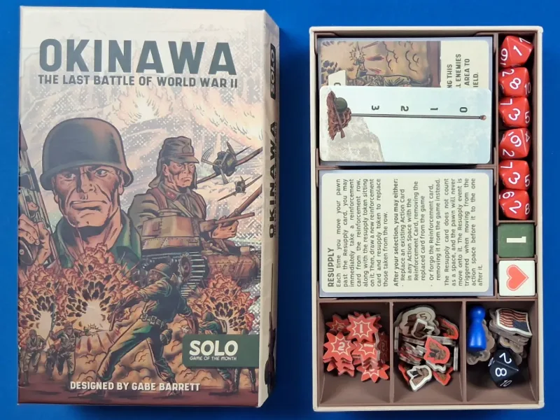 Okinawa: The Last Battle of WWII Insert (Sleeved)
