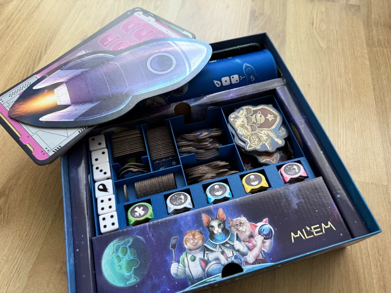 MLEM Board Game Insert