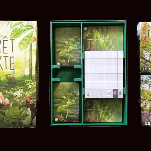 Insert organizer Forest shuffle and its extensions