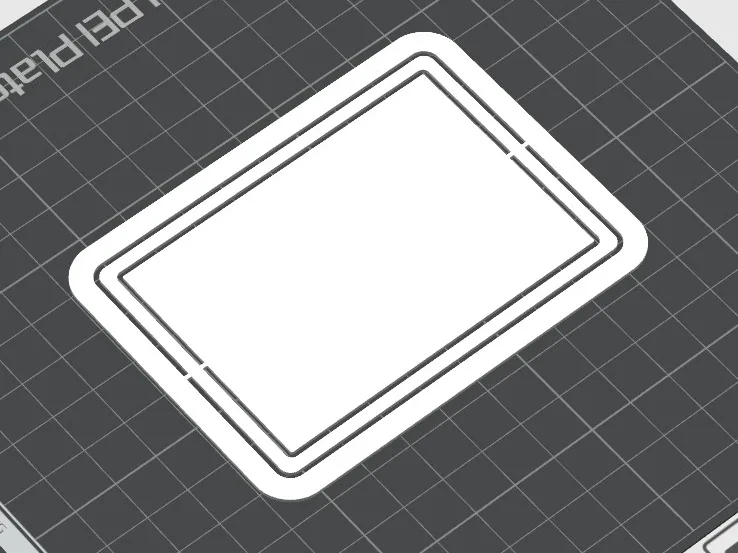 Poker Sized Card Stencil