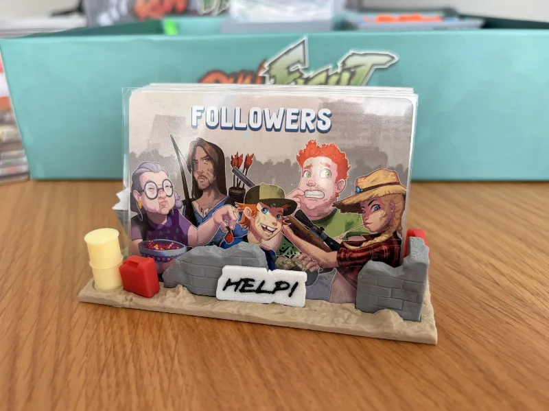 Run Fight or Die: Reloaded Followers Card Holder