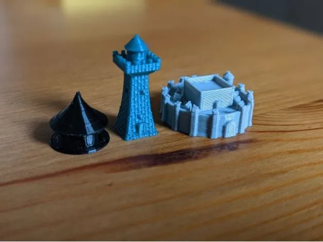 War Of Whispers Miniatures - Castle Hut Tower
