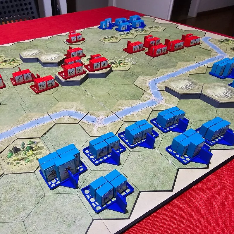Commands and Colors movement trays and Hills