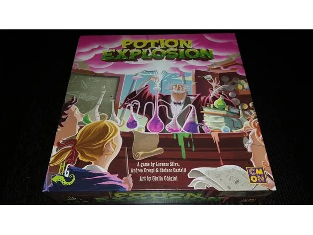 Potion Explosion + Expansion Full Storage and Marble Dispenser