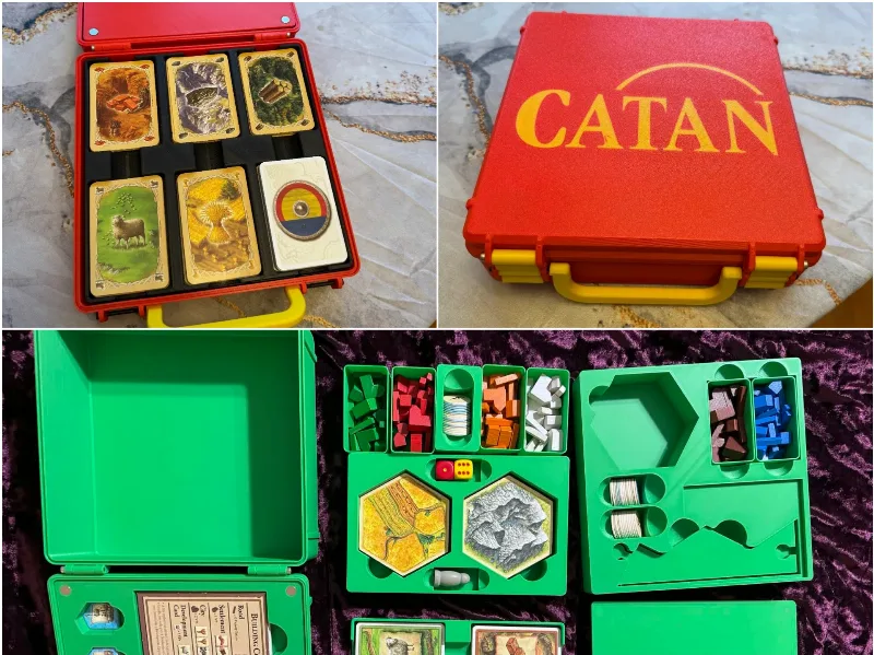 Catan Base Board Game Box USA version 5-6 players