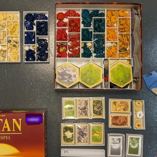 Catan Insert 6 in 1 Box inclusive 5 and 6 players exp. EU