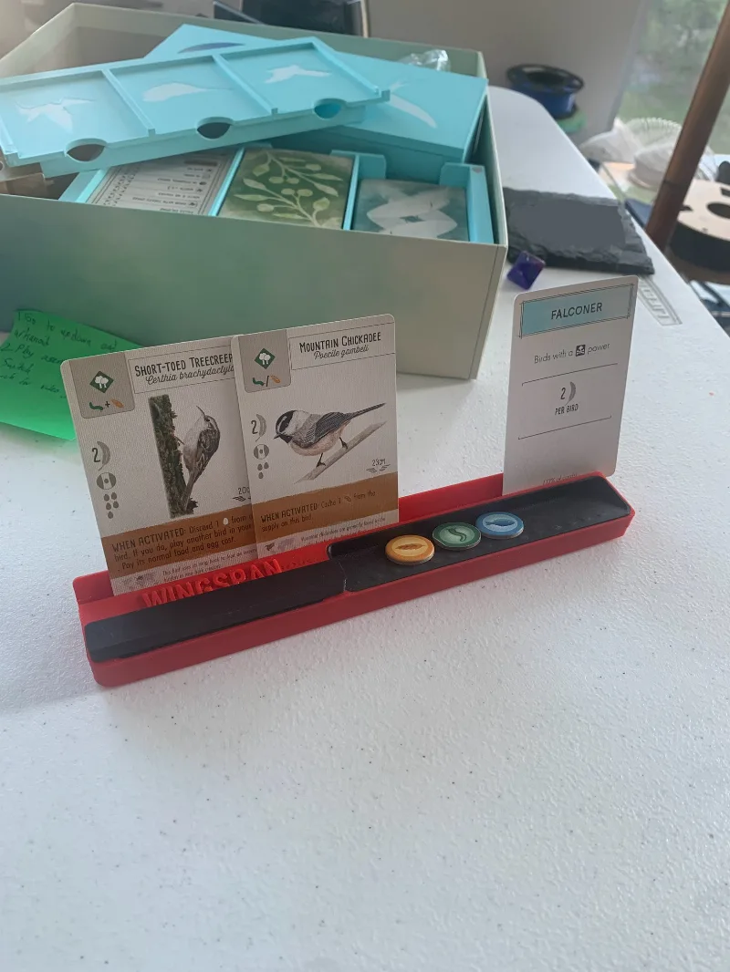 Wingspan Item Holder, Over-engineered Remix