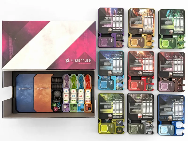 Unsettled w/9 Planets - Organizer Insert