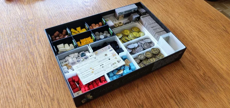 3D printed storage and fast setup solution