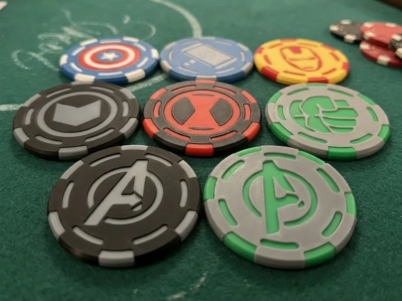 Avengers Poker Chips (No AMS)
