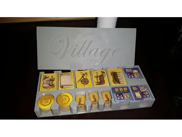 Village Board Game Storage Solution