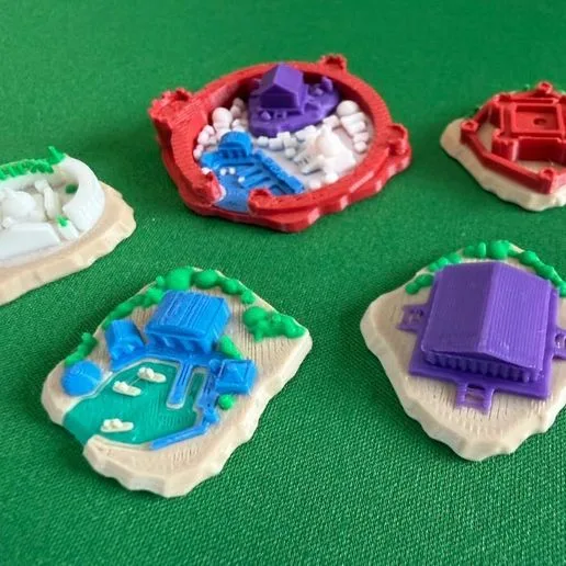 Cyclades Legendary Edition Buildings and Metropolis