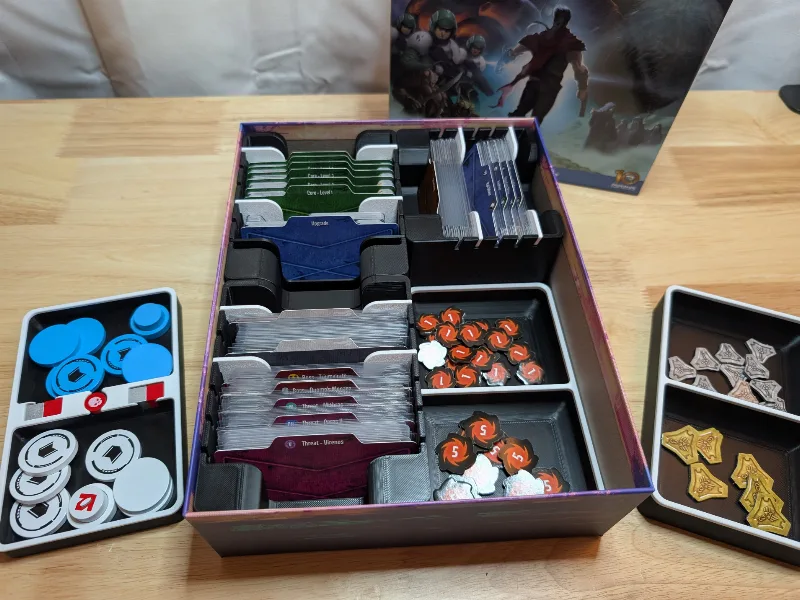 Unstoppable Board Game Box Insert