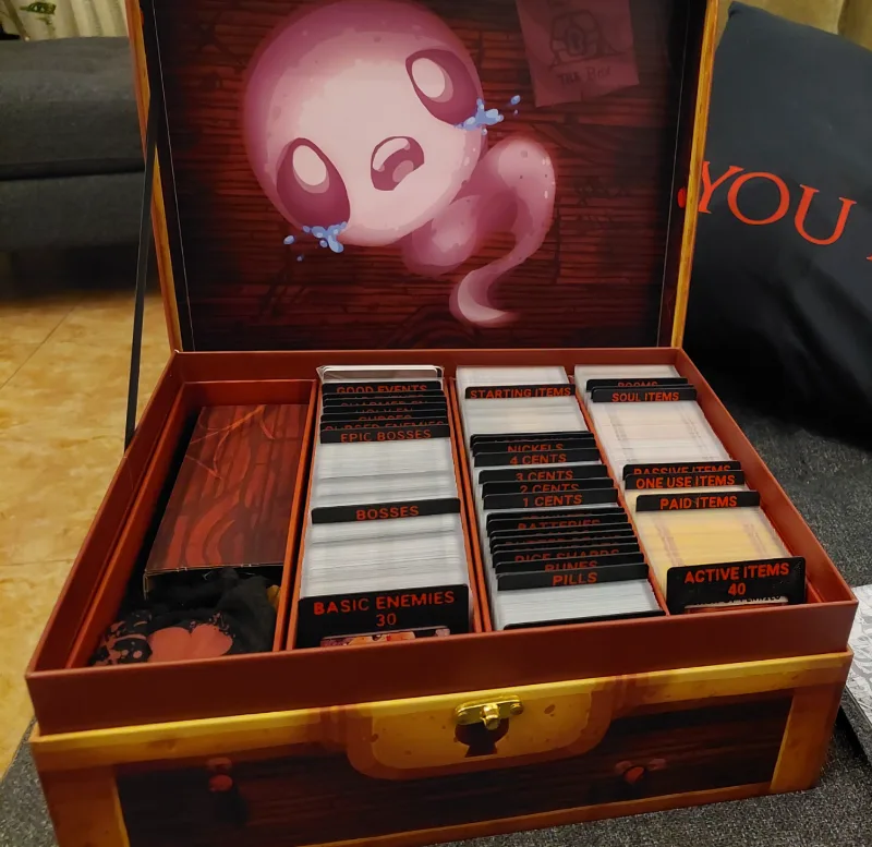 The Binding of Isaac Four Souls Card Dividers