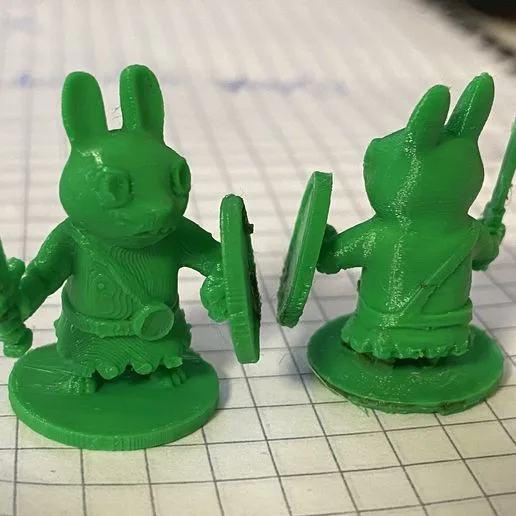 Bunny miniature for the ROOT Board Game