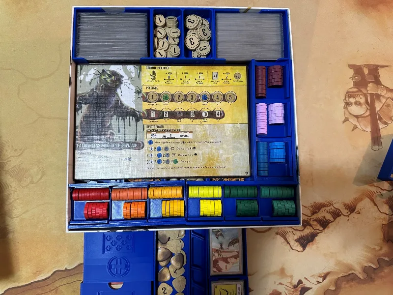Short Trays to replace invader map with thick Horizons spirit panels