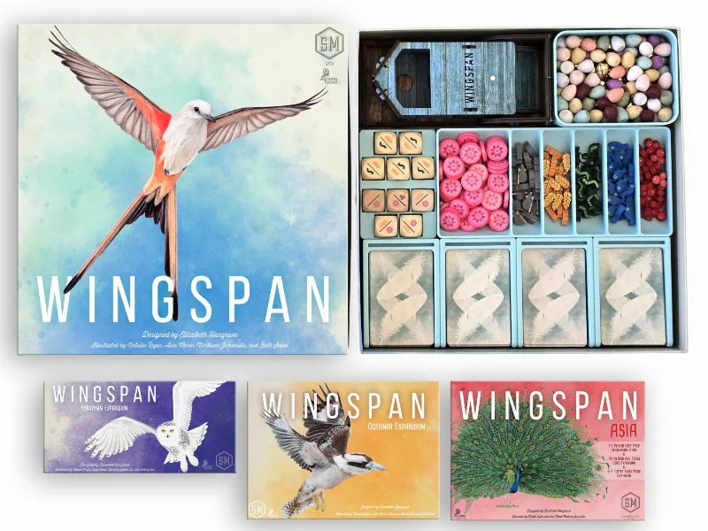Wingspan w/Expansions - Organizer Insert