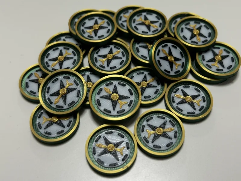 Compasses for the game "The Lost Ruins of Arnak"