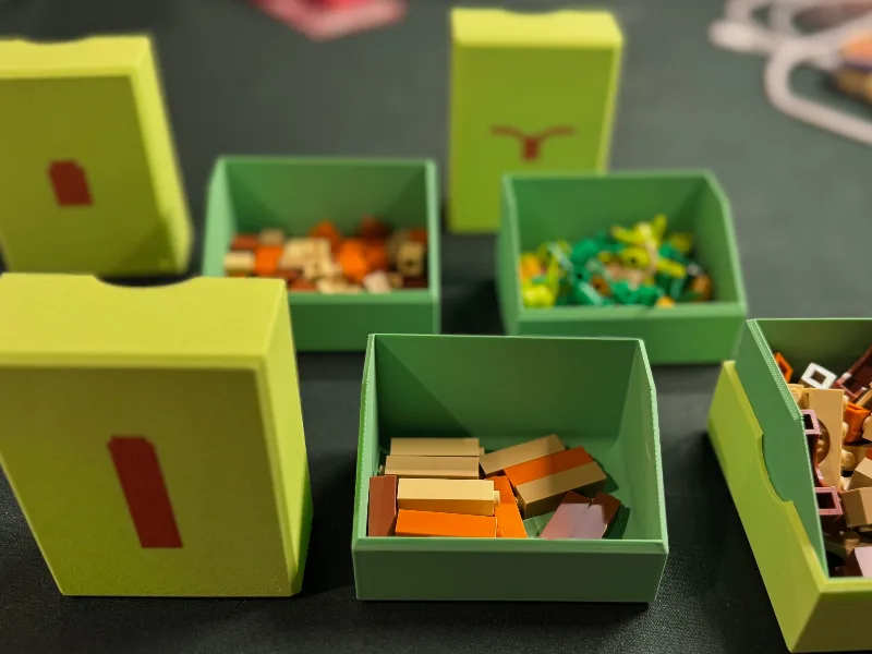 Monkey Palace Token Trays and Card Mat