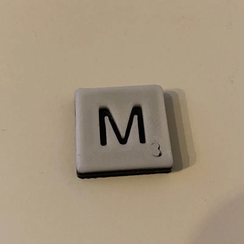 2x2 scrabble letters