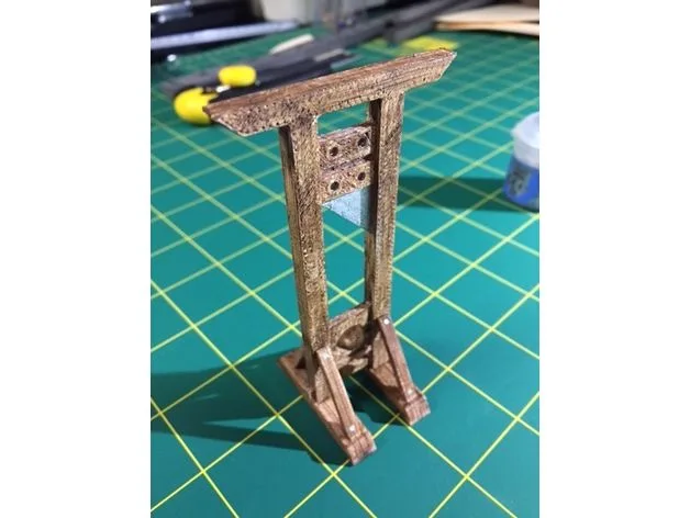 Guillotine for the board/card game Guillotine