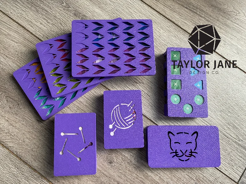 Knitting Circle Compatible Board Game Insert