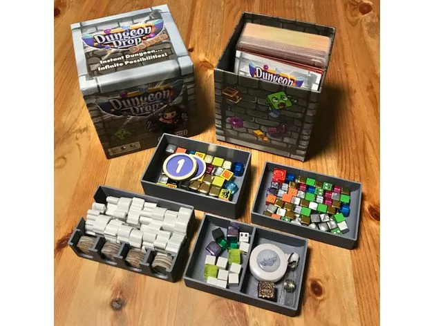 Organizer Trays for Dungeon Drop Deluxe