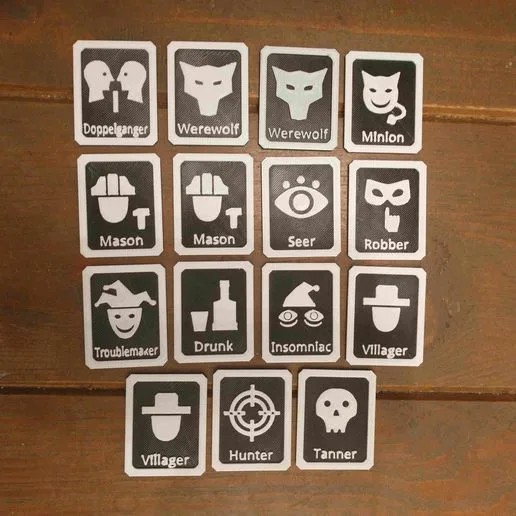 One Night Ultimate Werewolf Cards