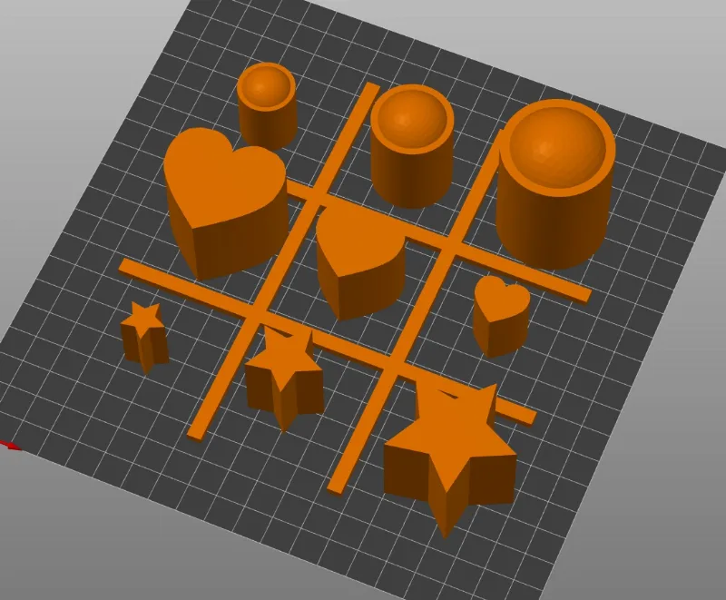 Tic tac toe / gobblet