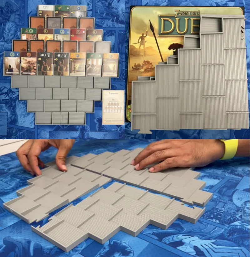 7 Wonders Duel Board (Both expansions compatible!)