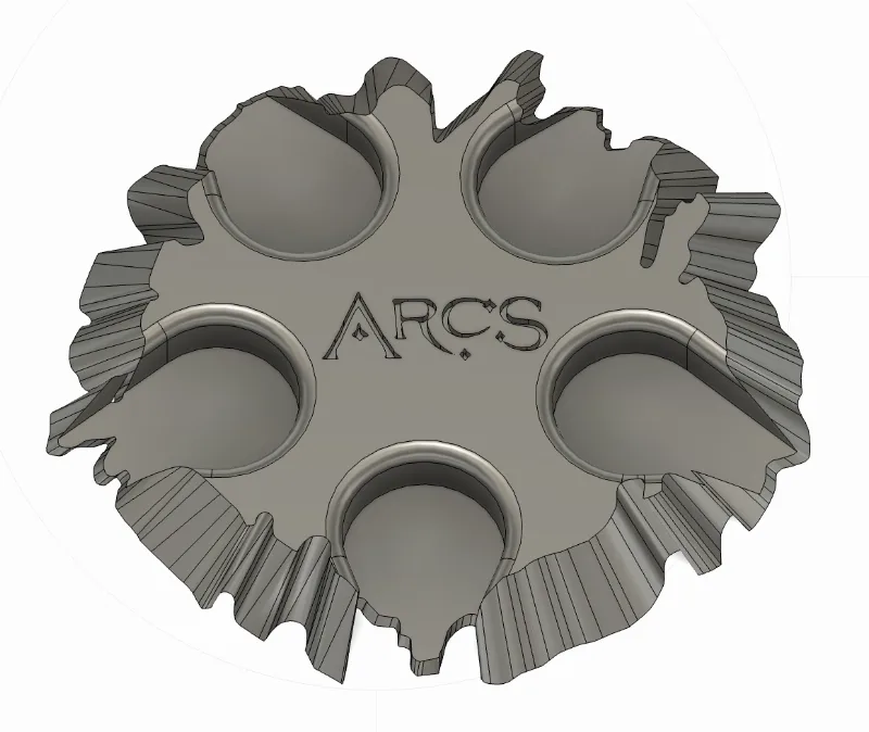 Arcs tokens tray