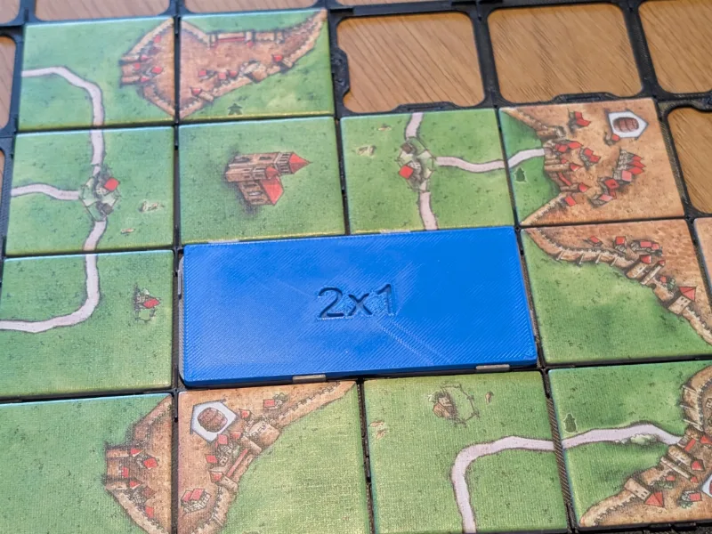 Carcassonne Multi-Size Tile Adapters