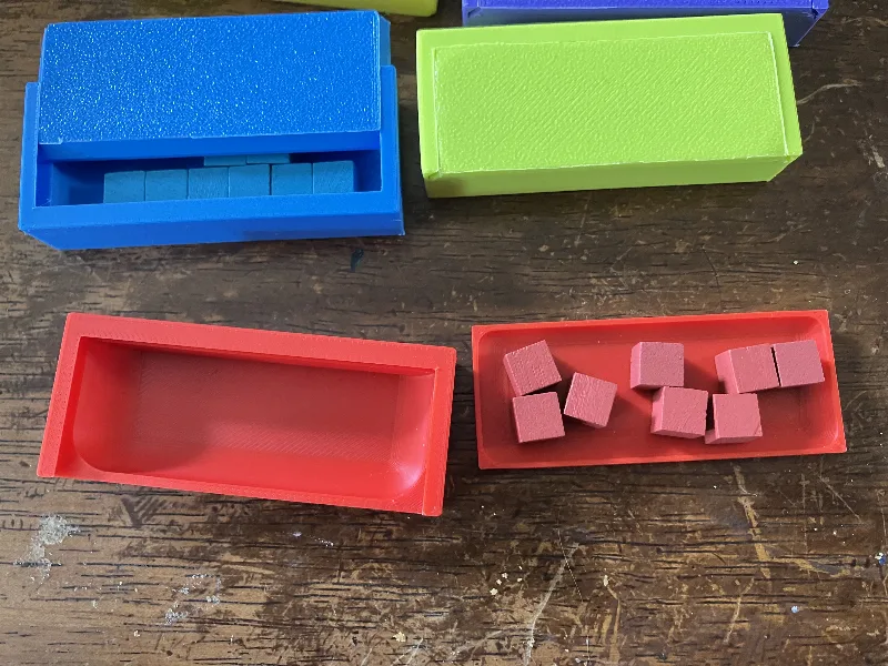 Wingspan Player Action Cube Storage Trays (Version 2!)