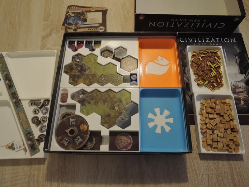 Sid Meier's Civilization: A New Dawn Box inset