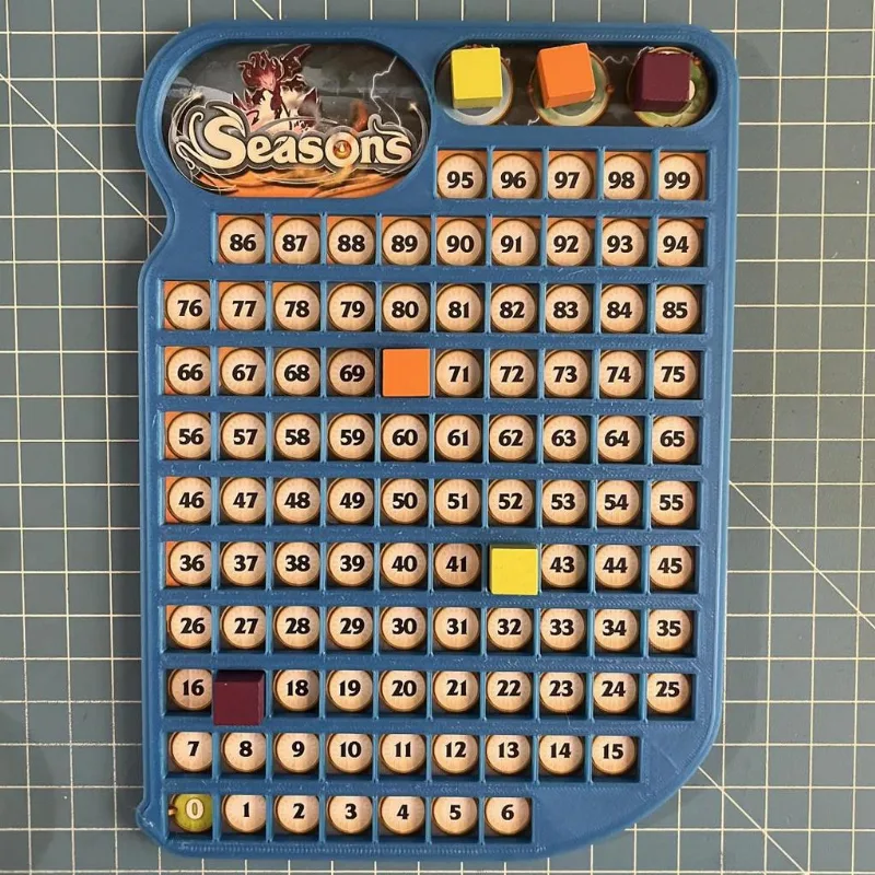 Seasons Boardgame Crystal Track Helper